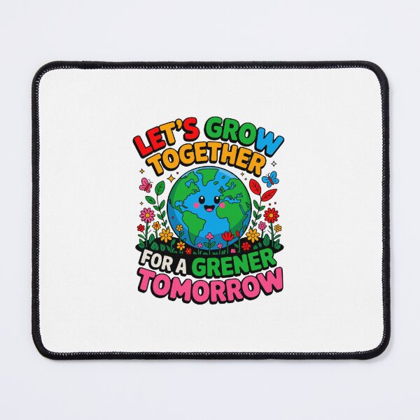 Item preview, Let's Grow Together For A Grener Tomorrow Earth Day Environmentalist Planet Lover designed and sold by artcultreone.