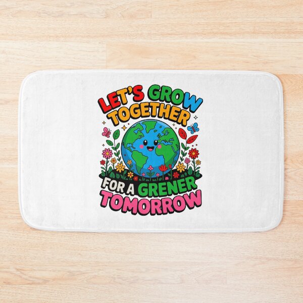 Item preview, Let's Grow Together For A Grener Tomorrow Earth Day Environmentalist Planet Lover designed and sold by artcultreone.