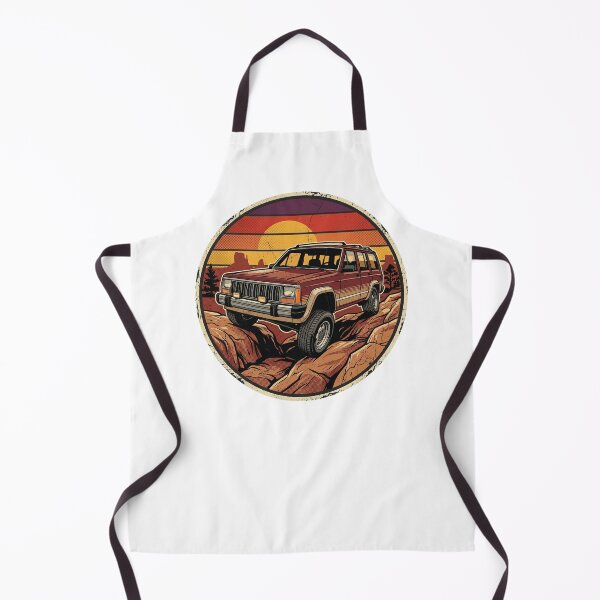 Item preview, Cherokee XJ 4x4 XJ Off-Roading Mountain Retro Sunset  designed and sold by Off-Road-Zone.