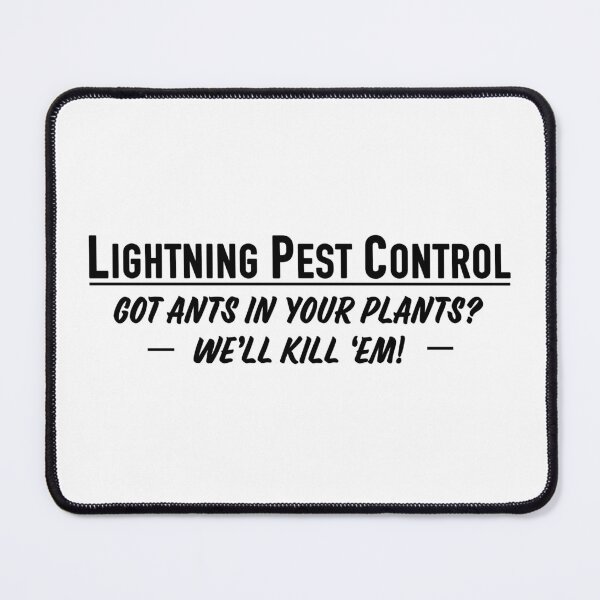 Item preview, Lightning Pest Control designed and sold by Normbot2000.