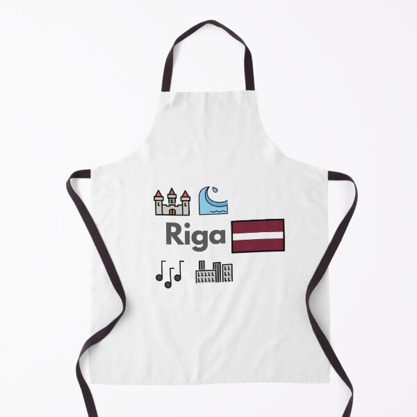 Item preview, Minimalist Riga City Icons - Latvia Travel Souvenir Design designed and sold by iccdesignsshop.