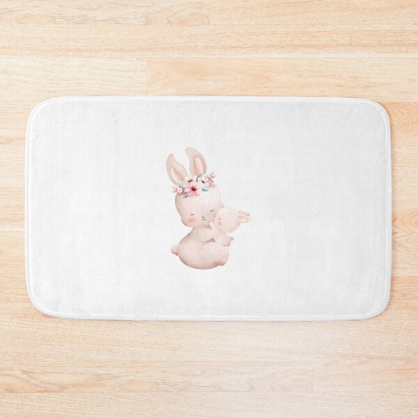 Item preview, Easter Mom and Baby Rabbit - Adorable Spring Bunny Animal Nature Gift designed and sold by FuzionRaptor.