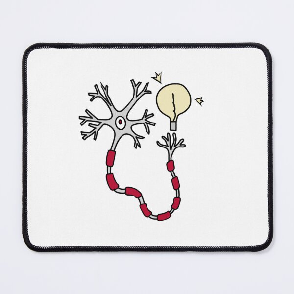Item preview, Neuron with Lightbulb designed and sold by SisterGrace.