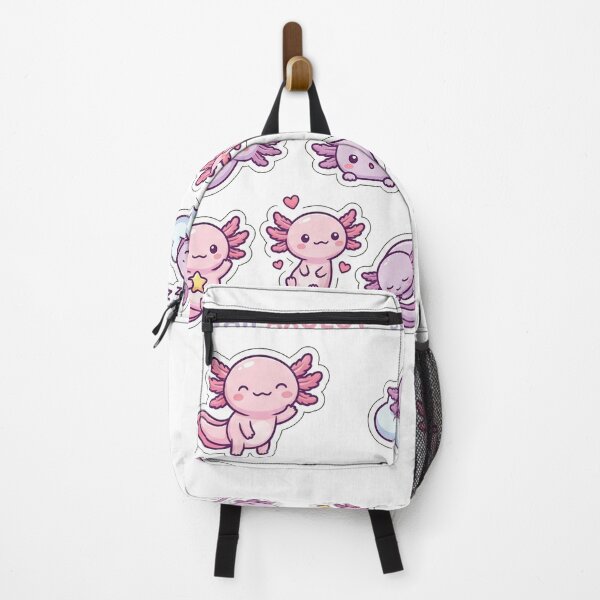 Item preview, KAWAII AXOLOTL STICKERS designed and sold by AkDesign022.