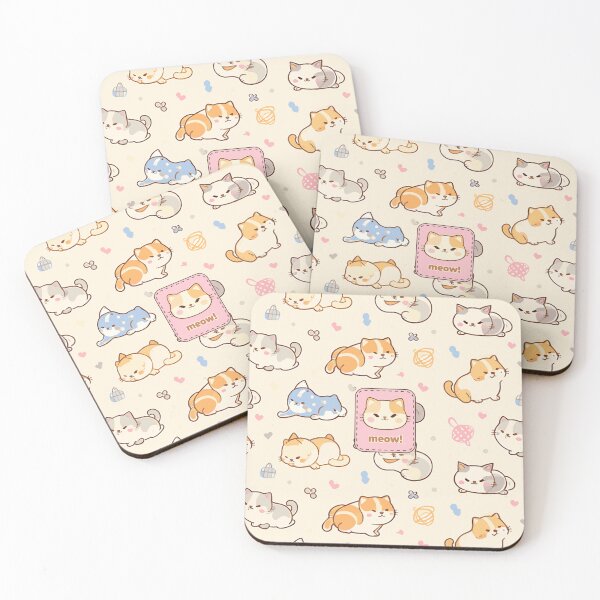 Item preview, KITTIES MEOW! designed and sold by Decokun.