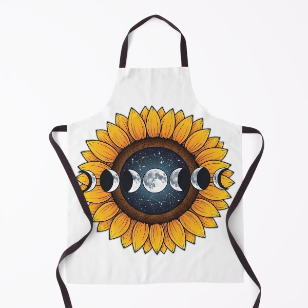 Item preview, Sunflower Moon Phase Medallion designed and sold by pumsquare.