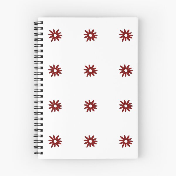 Item preview, College Colors Daisy with Red Petals with White Center designed and sold by depressedmedstu.