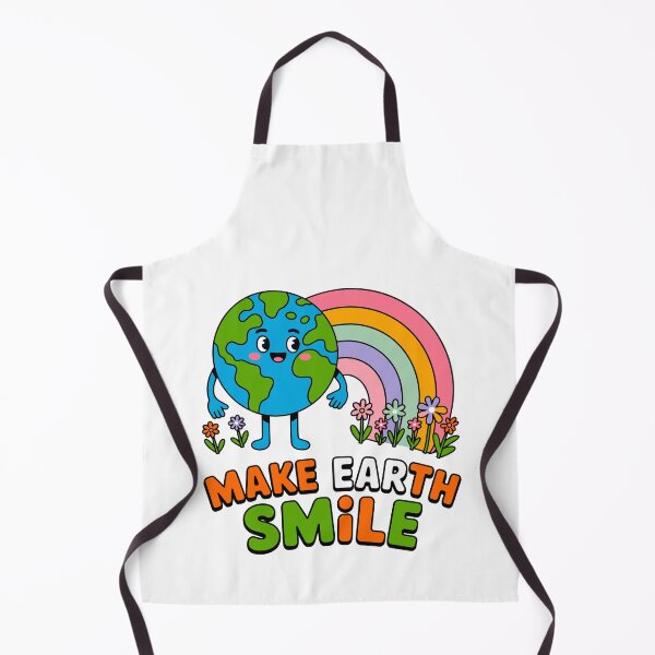 Item preview, Make Earth Smile Environment Planet Protection Earth Day Activist designed and sold by artcultreone.