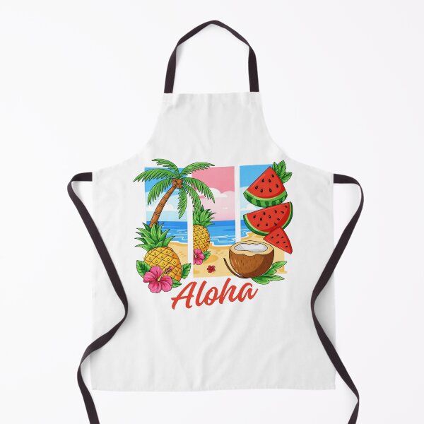 Item preview, Aloha Tropical Summer Beach Vibes Design designed and sold by blackBubble1.