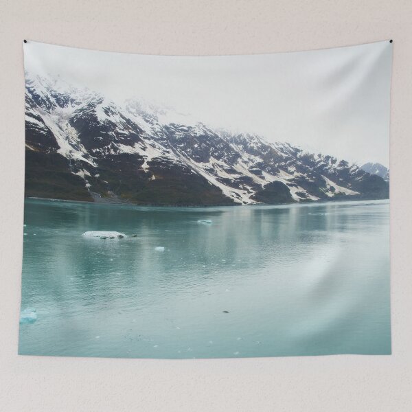 Item preview, Alaska Hubbard Glacier Snowy Mountains designed and sold by KateLCardsNMore.