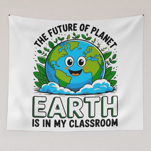 Item preview, The Future Of Planet Earth Is In My Classroom Teacher Education Environment designed and sold by artcultreone.