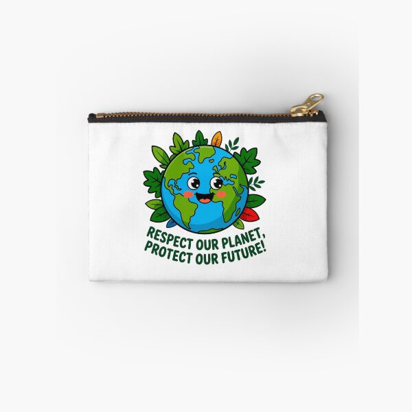 Item preview, Respect Our Planet, Protect Our Future! Environmental Activist Earth Day Conservation designed and sold by artcultreone.
