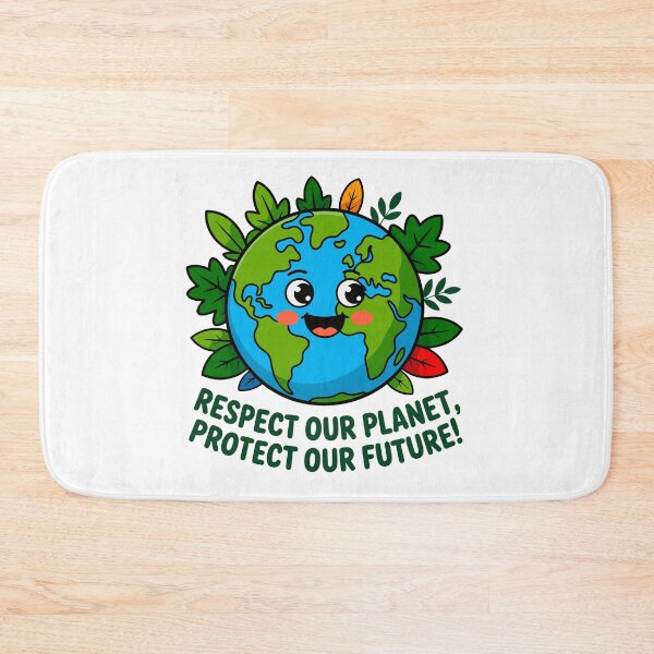 Item preview, Respect Our Planet, Protect Our Future! Environmental Activist Earth Day Conservation designed and sold by artcultreone.