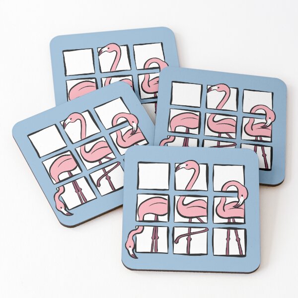 Item preview, Flamingos in Windows designed and sold by ATGFC.