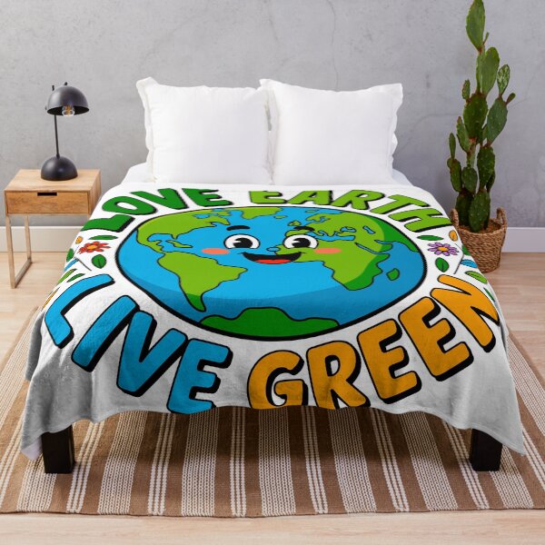 Item preview, Love Earth Live Green Environmental Protection Planet Lover designed and sold by artcultreone.