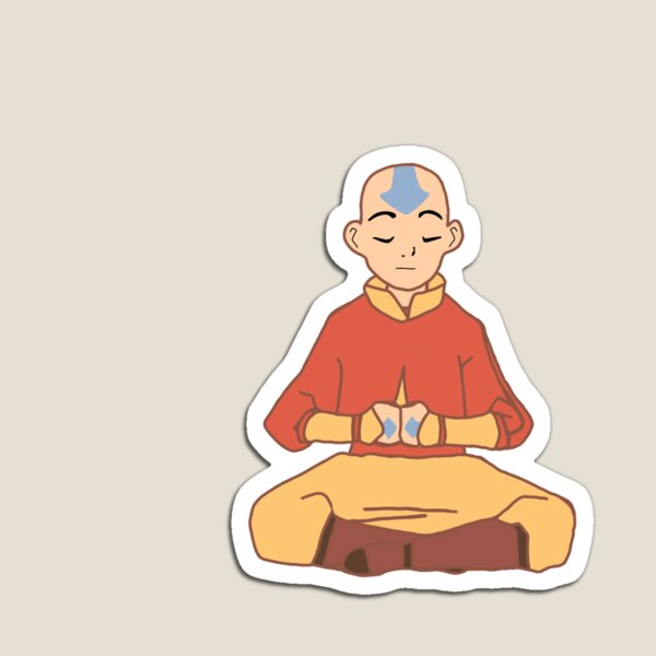 Item preview, Maditation Aang designed and sold by Movie Core Design.