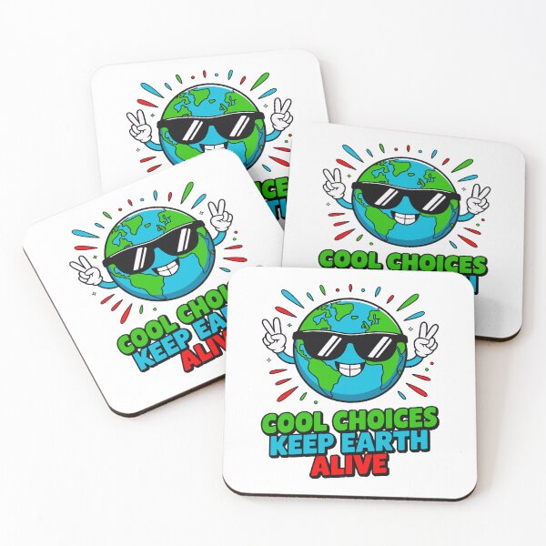 Item preview, Cool Choices Keep Earth Alive Environmentalist Earth Day Sustainability designed and sold by artcultreone.