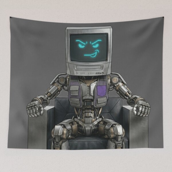 Item preview, Evil Robot designed and sold by The King's general goods.