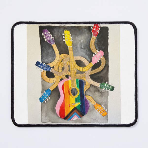 Item preview, Pride Guitoctopus v.2 designed and sold by toddjkeller.