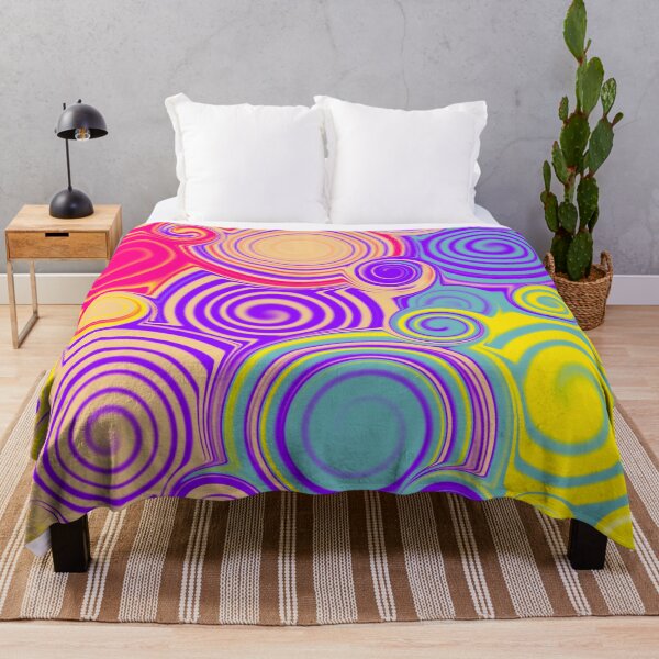 Artikelvorschau, Hypnotic Spiral Color Punch V2 entworfen und verkauft von Feral Lines Studio .