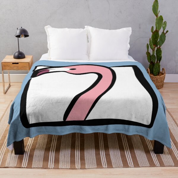 Item preview, Single Flamingo in a Window designed and sold by ATGFC.
