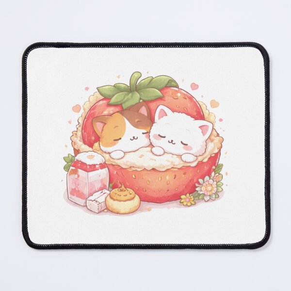 Item preview, Mochi & Lumi – Kawaii Relax Time Cats designed and sold by Mochi Studio.