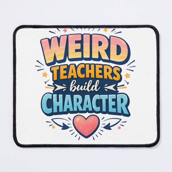 Item preview, Weird Teachers Build Character, Best Teachers designed and sold by faridman.