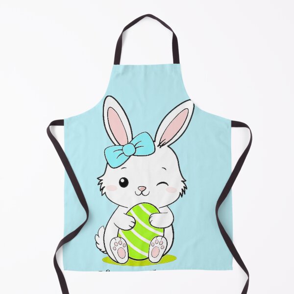 Item preview, Cute Winking Easter Bunny with Striped Egg - Happy Easter Design designed and sold by Tokraz-art.