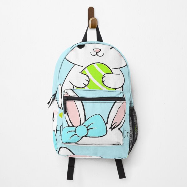 Item preview, Cute Winking Easter Bunny with Striped Egg - Happy Easter Design designed and sold by Tokraz-art.