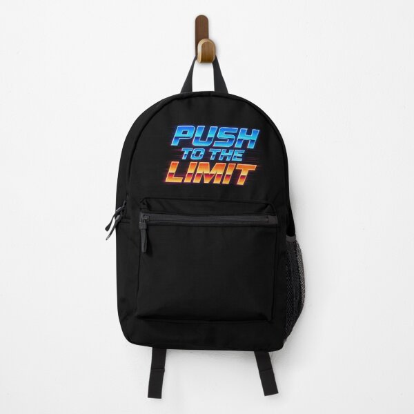 Item preview, Push to the Limit • High‑Energy Motivational Quote • Neon Speed Graphic designed and sold by Bright Nest Studio.