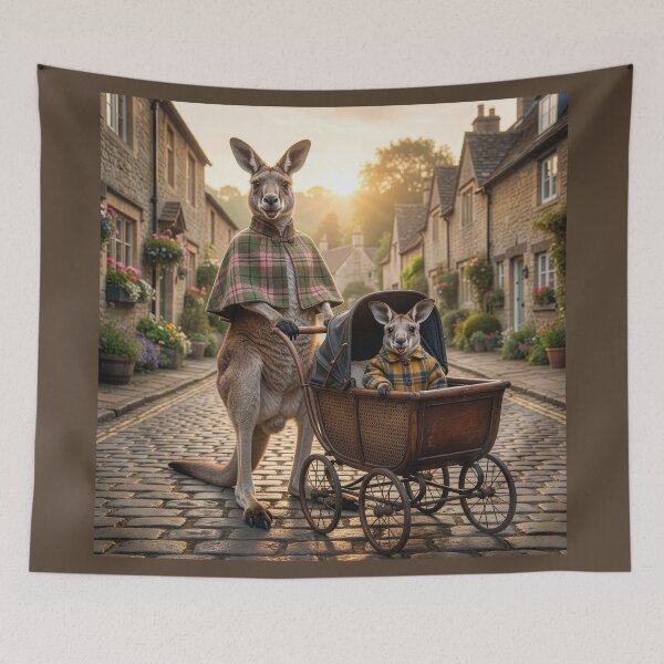 Item preview, Mamá Canguro lleva a Joey a dar un paseo por el pueblo. designed and sold by Tridentulus.