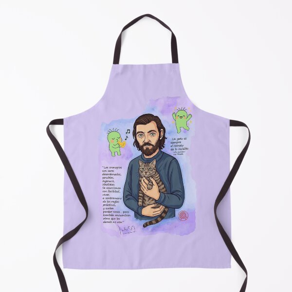 Aperçu de l'œuvre Cortázar, ses cronopios et Flanelle créée et vendue par DianaAlunaImage.