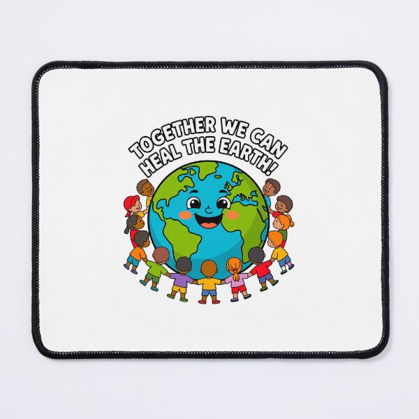 Item preview, Together We Can Heal The Earth Environmental Earth Day Unity Kids designed and sold by artcultreone.