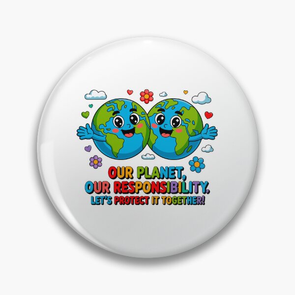 Item preview, Our Planet Our Responsibility Let's Protect It Together Environmental Activism Earth Day designed and sold by artcultreone.