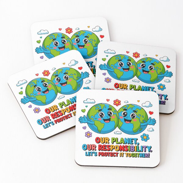 Item preview, Our Planet Our Responsibility Let's Protect It Together Environmental Activism Earth Day designed and sold by artcultreone.