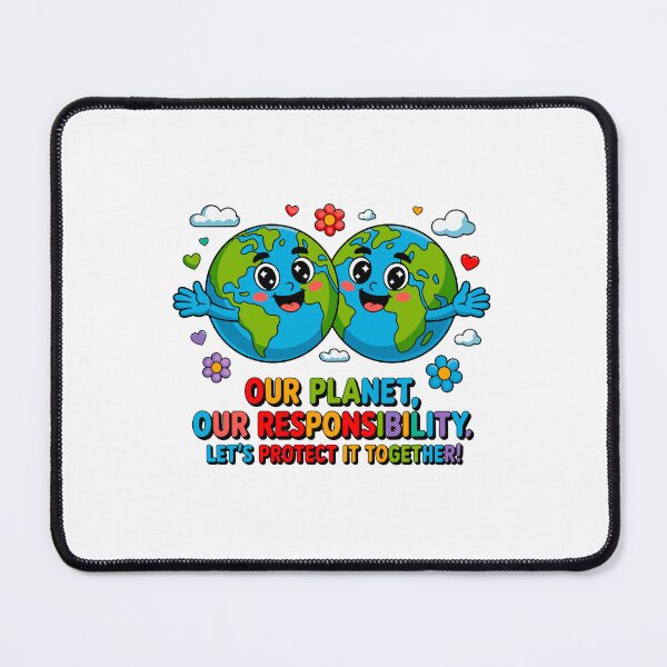 Item preview, Our Planet Our Responsibility Let's Protect It Together Environmental Activism Earth Day designed and sold by artcultreone.