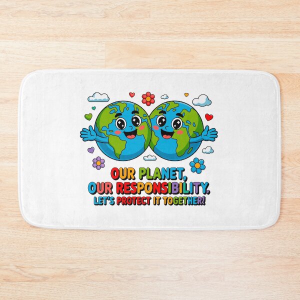 Item preview, Our Planet Our Responsibility Let's Protect It Together Environmental Activism Earth Day designed and sold by artcultreone.