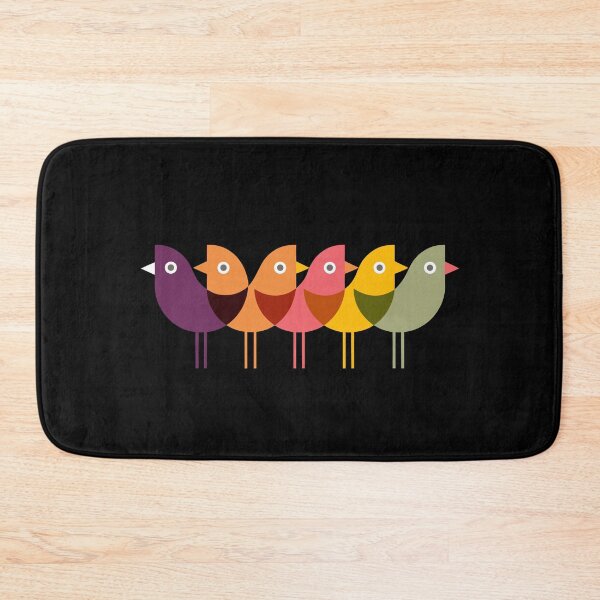 Item preview, Bird Print Art Deco 60s Style Minimal Hippy Retro Cool designed and sold by FreeArt2.