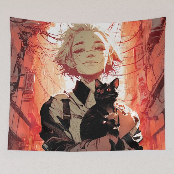 Item preview, ZERO — Something Real | GhostOrigin Anime Art Print designed and sold by GhostOrigin.