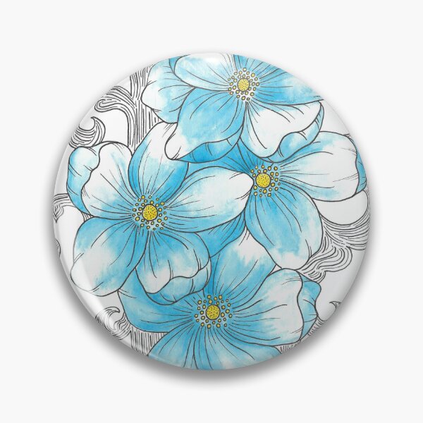 Item preview, Fanciful Floral Watercolor Design designed and sold by Tiffany Fabelo Studio.