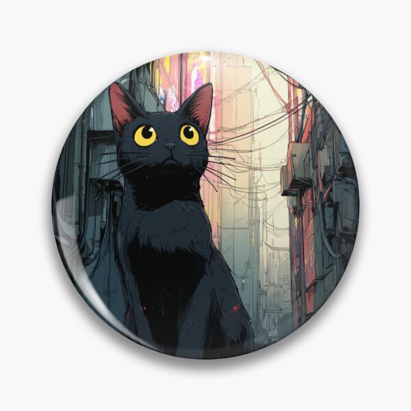 Item preview, BIT — Golden Eyes in the Dark | GhostOrigin Anime Print designed and sold by GhostOrigin.