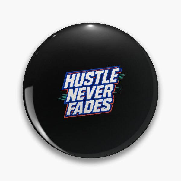 Item preview, Hustle Never Fades • Bold Motivational Quote • Dynamic Energy Typography designed and sold by Bright Nest Studio.