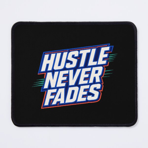 Item preview, Hustle Never Fades • Bold Motivational Quote • Dynamic Energy Typography designed and sold by Bright Nest Studio.