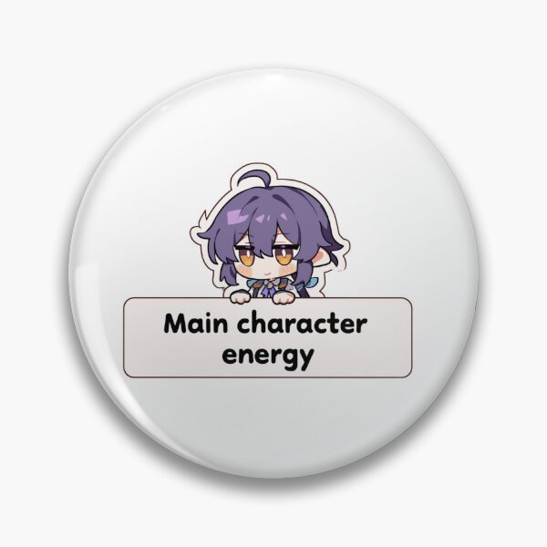 Item preview, Main character energy  designed and sold by MendaciousMina.