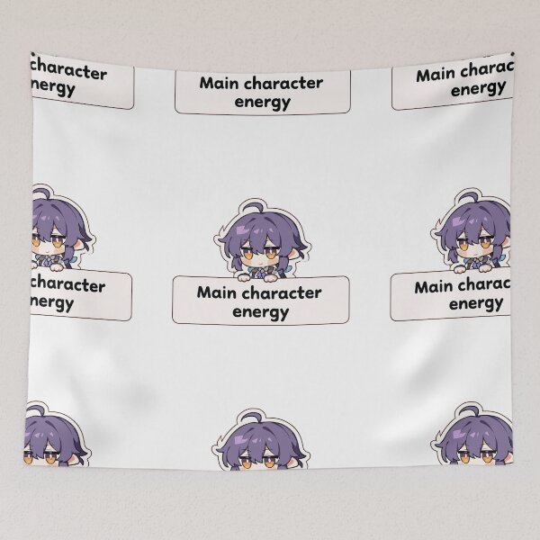 Item preview, Main character energy  designed and sold by MendaciousMina.