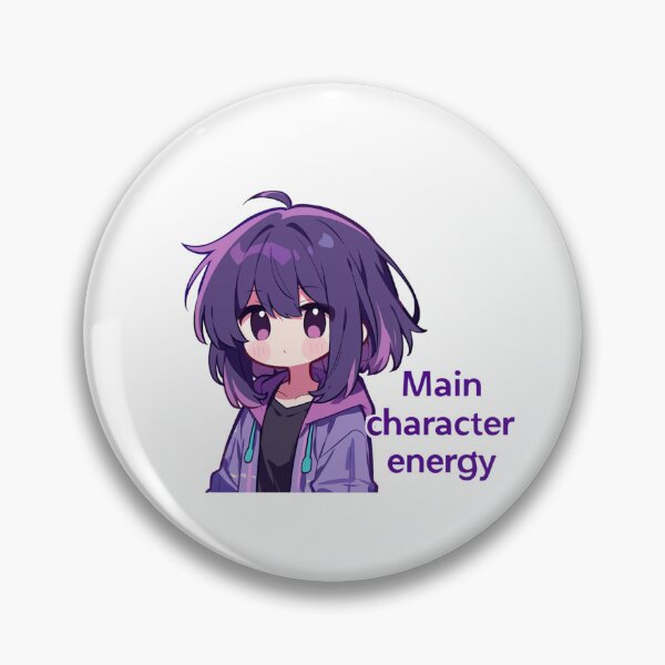 Item preview, Main character energy  designed and sold by MendaciousMina.