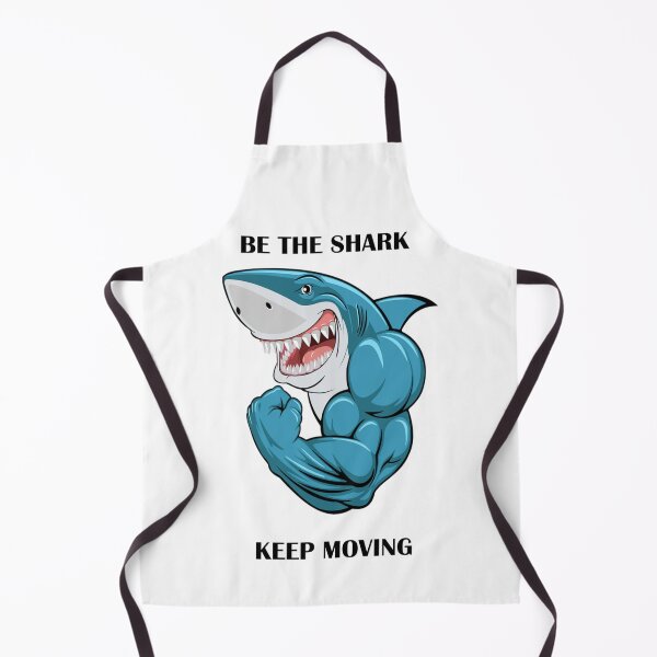 Item preview, Be the Shark – Keep Moving Forward designed and sold by oceantospace.