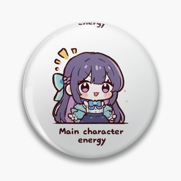 Item preview, Main character energy  designed and sold by MendaciousMina.
