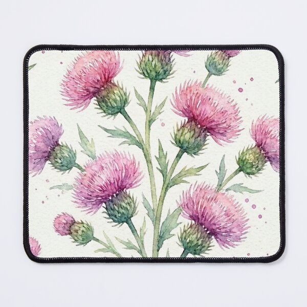 Item preview, Wild Pink Thistles designed and sold by TinCatOutPost.
