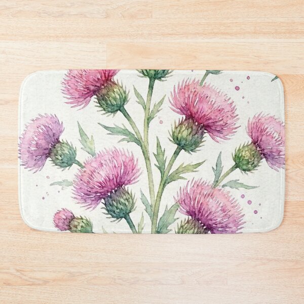 Item preview, Wild Pink Thistles designed and sold by TinCatOutPost.